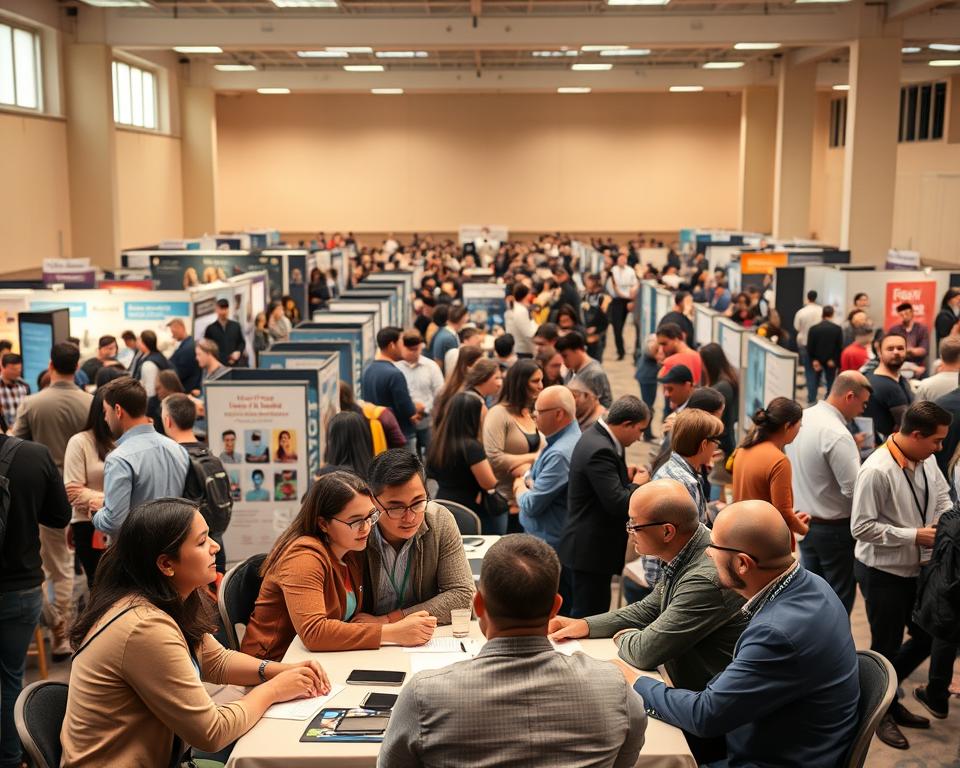 job fair interviews